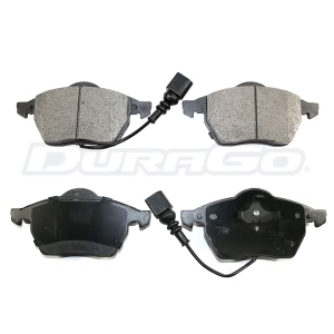 DuraGo Ceramic Front Disc Brake Pads for 2010 Volkswagen Beetle - BP687AC