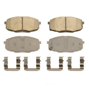 Wagner Thermoquiet Ceramic Front Disc Brake Pads for 2016 Kia Soul - QC1397