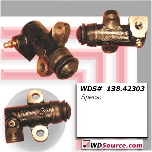 Centric Premium Clutch Slave Cylinder for 1986 Nissan 720 - 138.42303