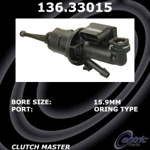 Centric Premium Clutch Master Cylinder for 2010 Volkswagen Tiguan - 136.33015