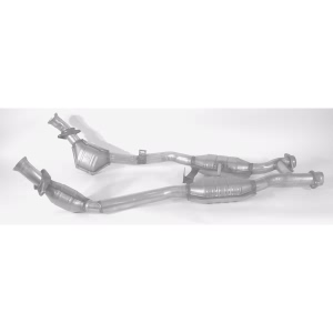 Davico Direct Fit Catalytic Converter and Pipe Assembly for 1991 Ford Mustang - 14437