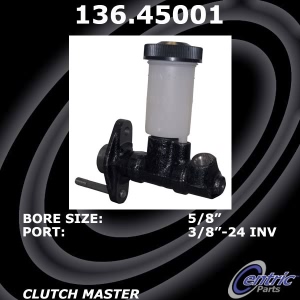 Centric Premium™ Clutch Master Cylinder for Mazda - 136.45001