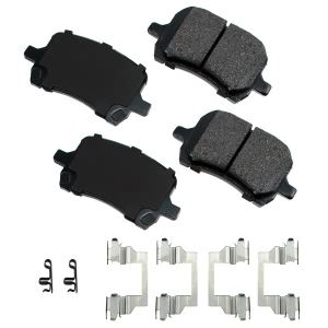 Akebono Pro-ACT™ Ultra-Premium Ceramic Front Disc Brake Pads for 2006 Chevrolet HHR - ACT1160