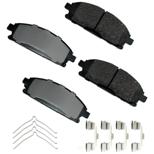 Akebono Performance™ Ultra-Premium Ceramic Front Brake Pads for 2009 Nissan Quest - ASP691A