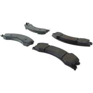 Centric Posi Quiet™ Semi-Metallic Brake Pads With Hardware for Nissan NV2500 - 104.15651
