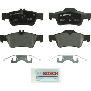 Bosch QuietCast™ Premium Organic Rear Disc Brake Pads for 2009 Mercedes-Benz S600 - BP986