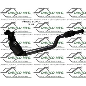 Davico Direct Fit Catalytic Converter and Pipe Assembly for 1999 Mercedes-Benz SL500 - 18186