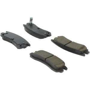 Centric Premium™ Semi-Metallic Brake Pads With Shims And Hardware for 1996 Saturn SC2 - 300.07140