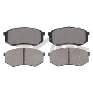 Advics Ultra-Premium™ Ceramic Front Disc Brake Pads for 1990 Toyota Pickup - AD0589