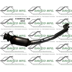Davico Direct Fit Catalytic Converter and Pipe Assembly for 2015 Jaguar XJ - 18519
