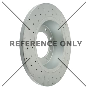 Centric Premium™ OE Style Drilled Brake Rotor for 2014 Mercedes-Benz G63 AMG - 128.35177