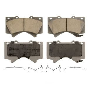 Wagner Thermoquiet Ceramic Front Disc Brake Pads for 2020 Toyota Tundra - QC1303