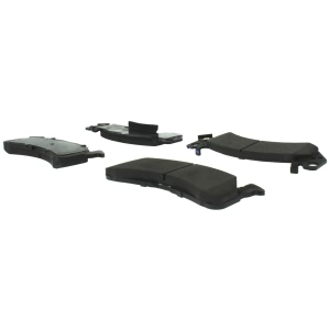 Centric Posi Quiet™ Extended Wear Semi-Metallic Front Disc Brake Pads for Chevrolet V2500 Suburban - 106.01530