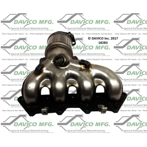 Davico Exhaust Manifold with Integrated Catalytic Converter for 2004 Mitsubishi Lancer - 18283
