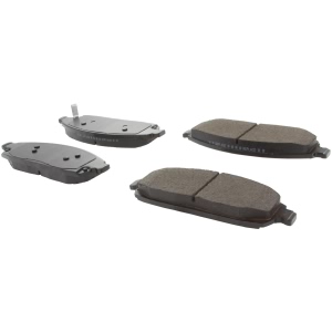 Centric Posi Quiet™ Ceramic Front Disc Brake Pads for 2009 Jeep Commander - 105.10800