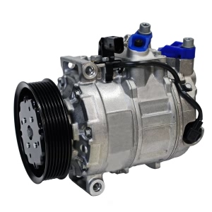 Denso A/C Compressor with Clutch for 2006 Audi A8 Quattro - 471-1524