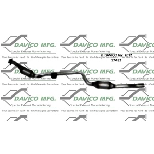 Davico Direct Fit Catalytic Converter and Pipe Assembly for 2004 Mercedes-Benz E320 - 17432