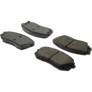 Centric Posi Quiet™ Ceramic Brake Pads With Shims And Hardware for 2018 Hyundai Kona - 105.18551