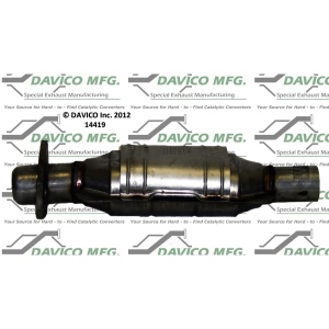 Davico Direct Fit Catalytic Converter for 1984 GMC S15 Jimmy - 14419