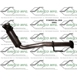 Davico Direct Fit Catalytic Converter and Pipe Assembly for 2005 Jeep Wrangler - 19352