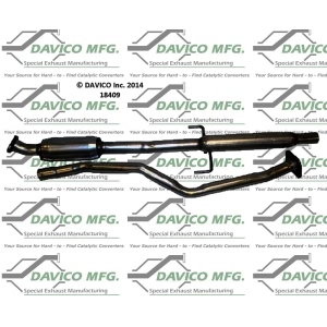 Davico Direct Fit Catalytic Converter and Pipe Assembly for 2006 Scion tC - 18409