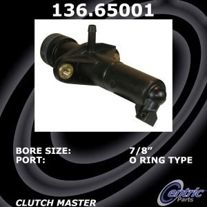 Centric Premium Clutch Master Cylinder for 1984 Ford E-150 Econoline - 136.65001