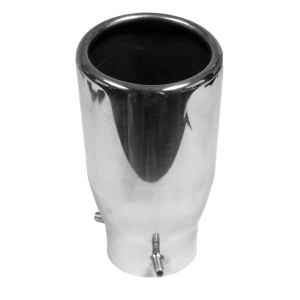 Walker Stainless Steel Round Straight Cut Bolt On Buffed And Polished Exhaust Tip for 2011 Mercury Milan - 36445
