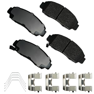 Akebono Performance™ Ultra-Premium Ceramic Front Brake Pads for 2012 Honda Civic - ASP787B