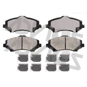 Advics Ultra-Premium™ Ceramic Brake Pads for 2009 Jeep Liberty - AD1273