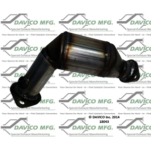 Davico Direct Fit Catalytic Converter for 1996 Mitsubishi Eclipse - 18043