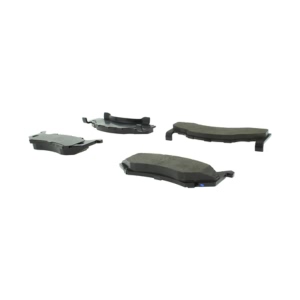 Centric Posi Quiet™ Extended Wear Semi-Metallic Front Disc Brake Pads for 1988 Dodge W150 - 106.01230