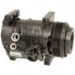 Four Seasons Remanufactured A C Compressor With Clutch for 2013 Chevrolet Silverado 3500 HD - 67316