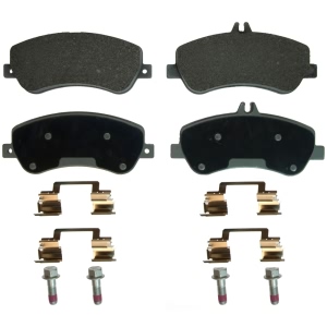 Wagner Thermoquiet Semi Metallic Front Disc Brake Pads for 2014 Mercedes-Benz GLK250 - MX1406