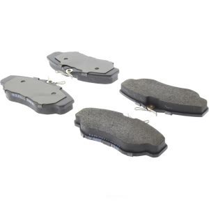 Centric Posi Quiet™ Semi-Metallic Front Disc Brake Pads for 2001 Land Rover Range Rover - 104.06760
