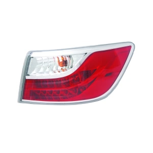 TYC Driver Side Outer Replacement Tail Light for 2011 Mazda CX-9 - 11-6422-00-9