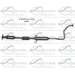 Davico Direct Fit Catalytic Converter and Pipe Assembly for Toyota Prius - 18382