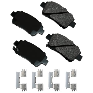 Akebono Pro-ACT™ Ultra-Premium Ceramic Front Disc Brake Pads for Scion iQ - ACT822B