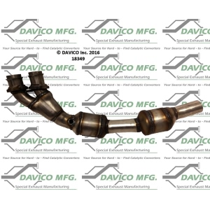 Davico Direct Fit Catalytic Converter and Pipe Assembly for 1994 Jaguar XJS - 18349