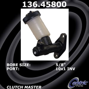 Centric Premium Clutch Master Cylinder for 1995 Mazda Miata - 136.45800