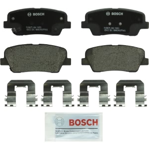 Bosch QuietCast™ Premium Organic Rear Disc Brake Pads for 2019 Genesis G80 - BP1284