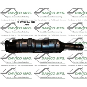 Davico Direct Fit Catalytic Converter for Ford E-350 Super Duty - 19251