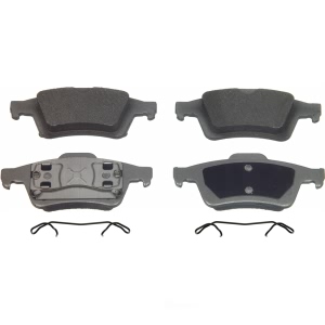 Wagner ThermoQuiet Semi-Metallic Disc Brake Pad Set for 2005 Volvo S40 - MX973A