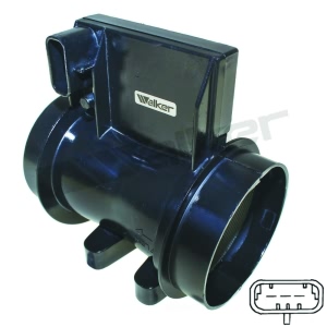 Walker Products Mass Air Flow Sensor for Pontiac Firebird - 245-1004