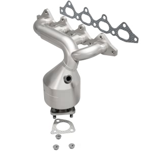 MagnaFlow Stainless Steel Exhaust Manifold with Integrated Catalytic Converter for 2002 Mitsubishi Lancer - 452180