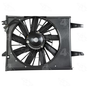 Four Seasons Dual Radiator And Condenser Fan Assembly for 1996 Dodge Stratus - 75221