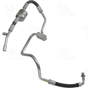 Four Seasons A C Discharge And Suction Line Hose Assembly for 1993 Mazda Navajo - 56116