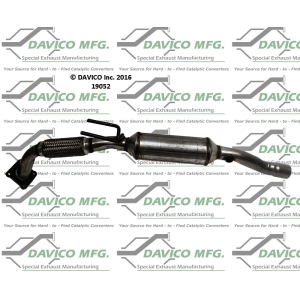 Davico Direct Fit Catalytic Converter for 2005 Volkswagen Golf - 19052