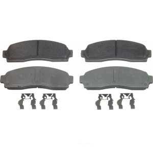 Wagner ThermoQuiet Semi-Metallic Disc Brake Pad Set for 2004 Ford Ranger - MX833