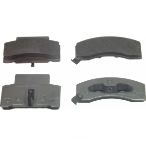 Wagner Thermoquiet Semi Metallic Front Disc Brake Pads for 1991 GMC K3500 - MX459