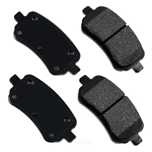 Akebono Pro-ACT™ Ultra-Premium Ceramic Rear Disc Brake Pads for 2006 Ford Freestar - ACT1021